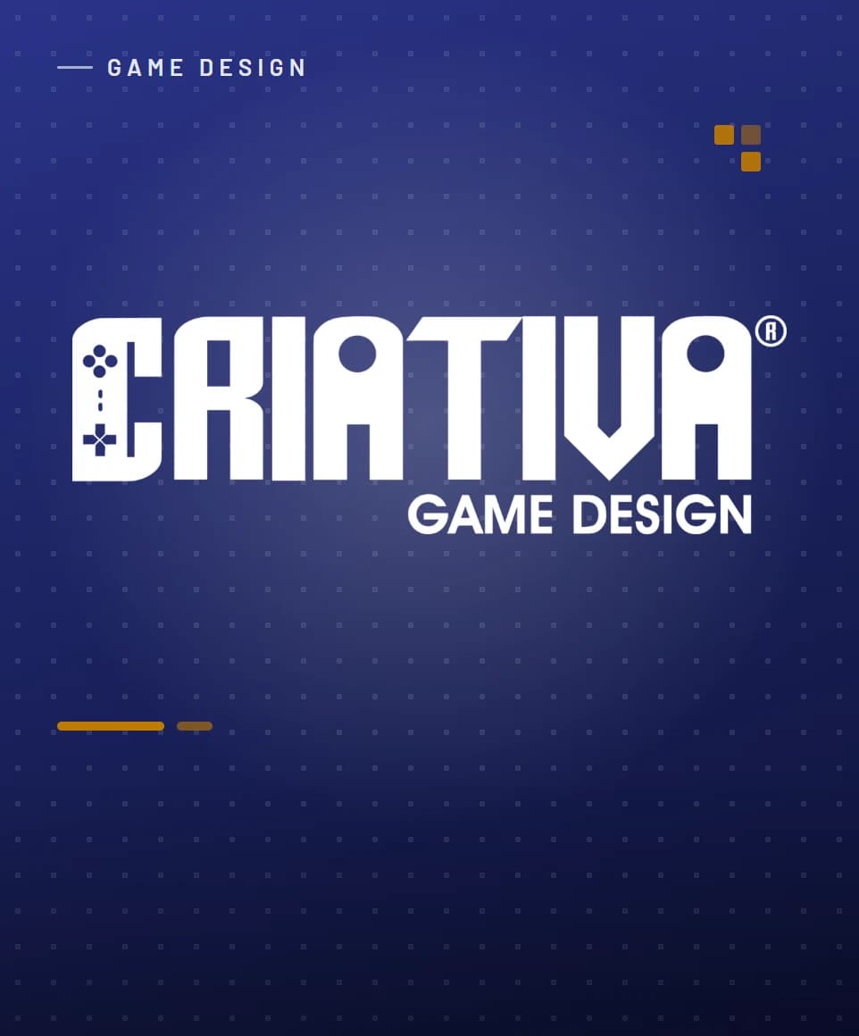 Logo de Criativa Game Design, cliente da WLM